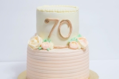 70th Birthday Cake