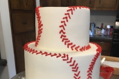 Baseball Birthday Cake