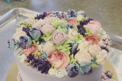 Erin's Buttercream Flower Cake
