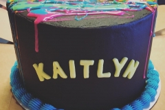Kaitlyn's Splatter Cake