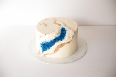 Sapphire Geode Cake #2